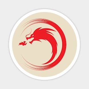 Dungeons and dragons- Dragon icons Magnet